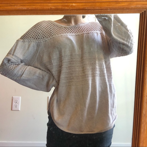 Light cream/rose colored sweater